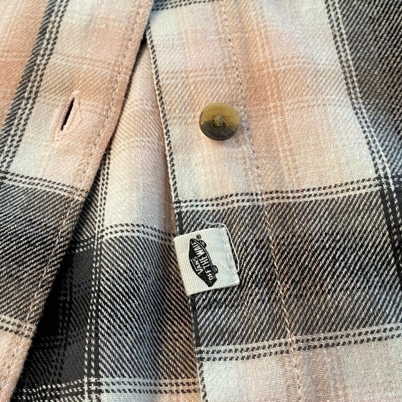 Vans Plaid/ tartan flannel button-up shirt size S - Picture 7 of 12